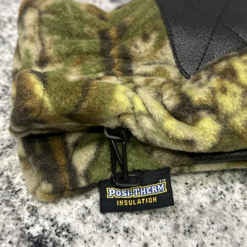 Dark Green‎ Camouflage Thermal Windproof Gloves Camo Size M NEW Hunting Winter